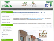 Tablet Screenshot of incosin.com.mx